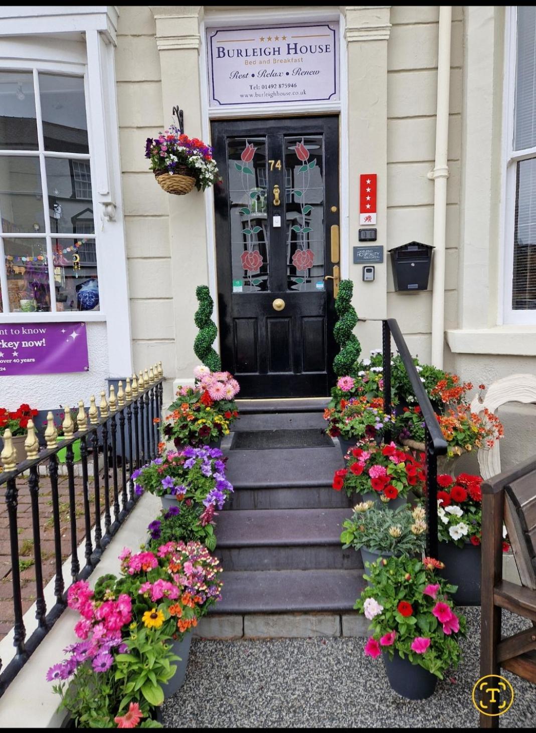 Burleigh Guest House Llandudno Exterior photo